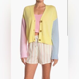Abound color block cardigan